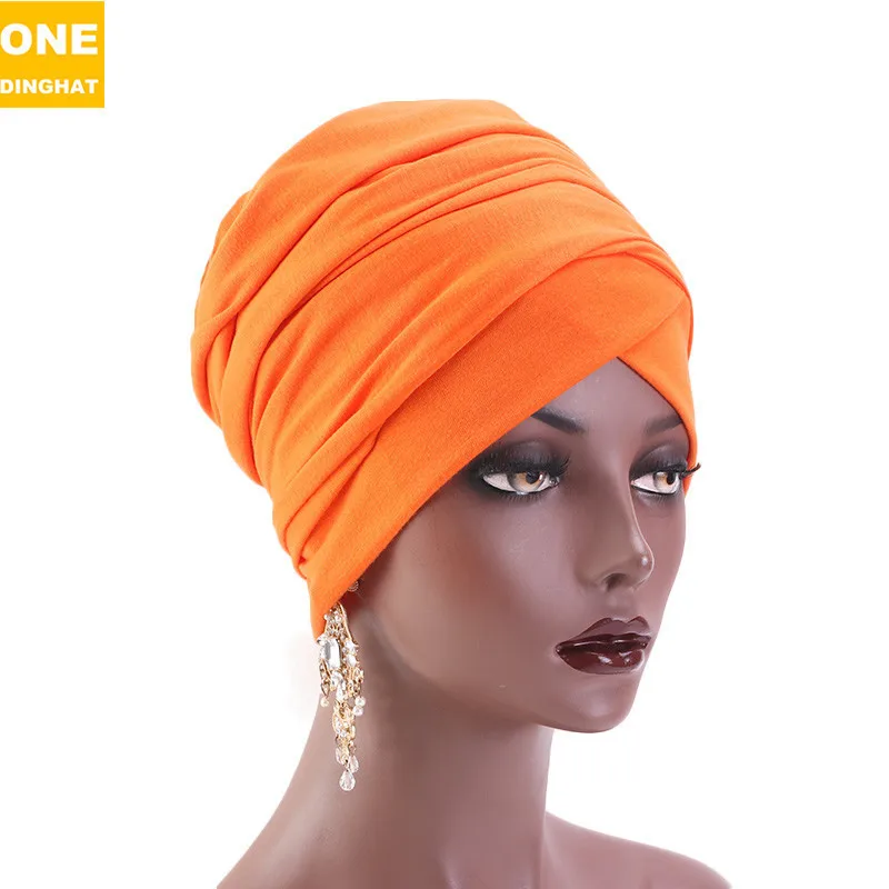 Качественные хлопковые товары Amazon эластичный длинный хвост Национальный тюрбан