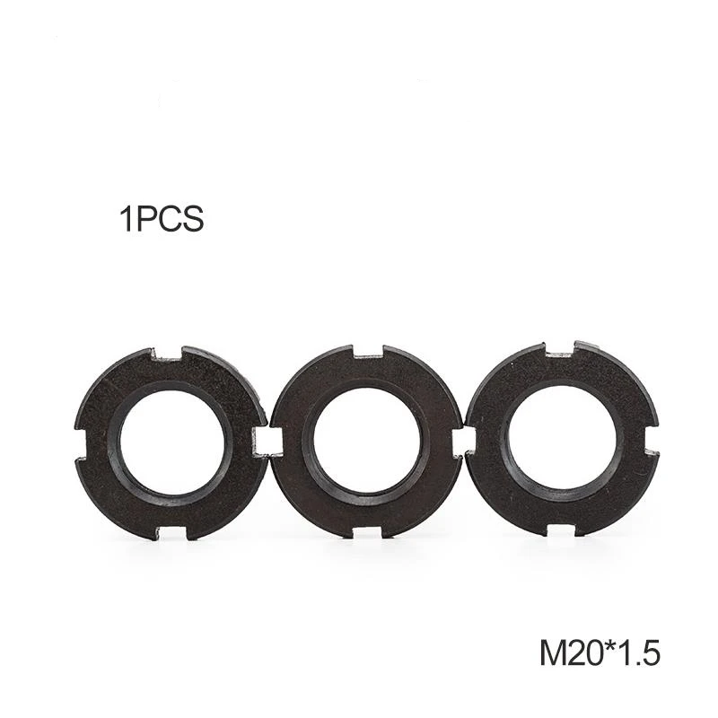 

Carbon steel round/round nut / slotted locknut / four-slot nut retaining free shipping M20*1.5 1pcs