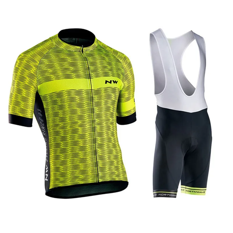 NW 2019 Summer Cycling Jersey Short Sleeve Bicycle Set Clothing Uniforms Bib Maillot Shorts # 7 | Спорт и развлечения