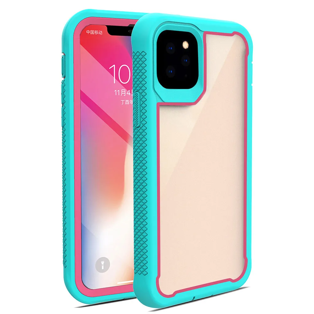 Ультратонкий чехол с кристаллами для IPhone 11 Pro 5 8 дюйма 2019 гибридный ударопрочный
