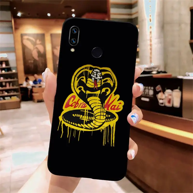 

Cobra Kai Season pattern luxury protective Phone Case shell For Xiaomi Redmi note 7 8 9 t k30 max3 9 s 10 pro lite