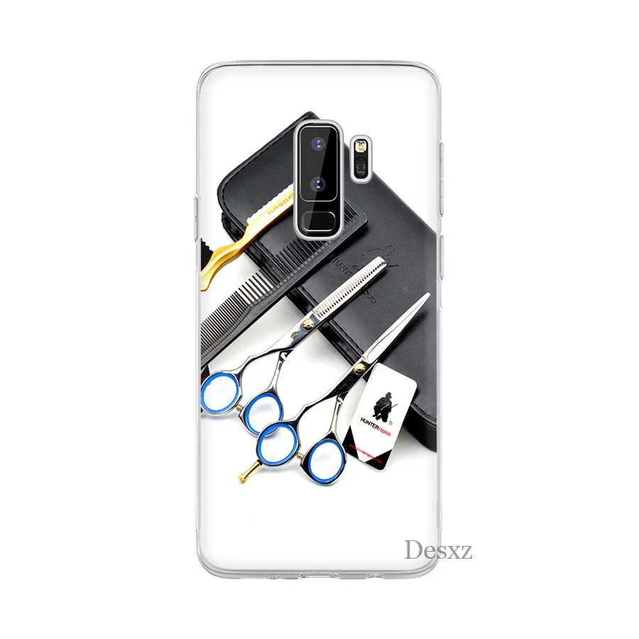 Phone Case Cover Stylist Scissors Brush Switch Print Drawing For Samsung Galaxy J3 J5 J7 2016 2017 A5 A6 A8 Plus 2018 Note 8 9 |