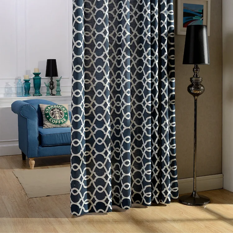 Прямые поставки с фабрики Современные Простые европейские занавески для спальни