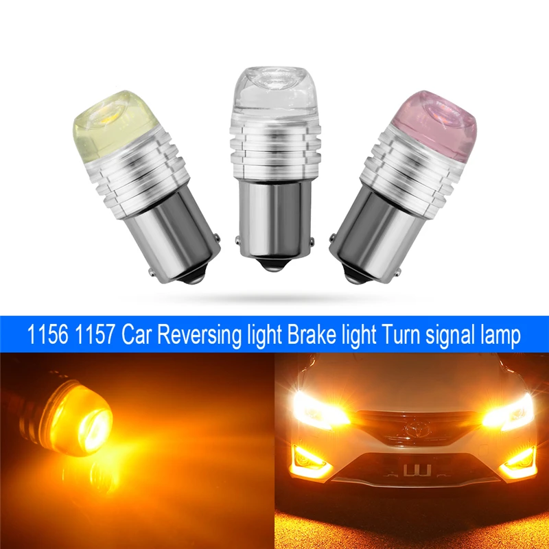 

100pcs NEW 1156 P21W 7506 BA15S 1157 BAY15D LED Auto Brake Light Car DRL Driving Lamp Reverse Bulbs Turn Signals