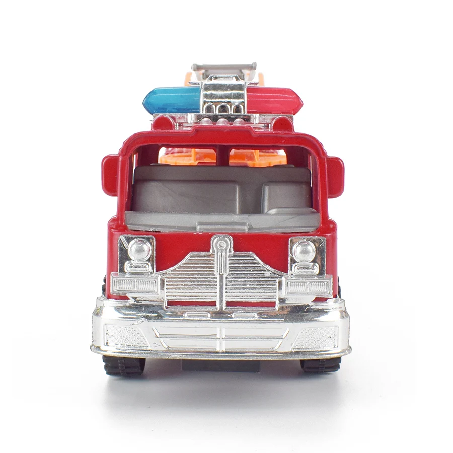 Инерционная модель пожарного грузовика игрушка для детей моделирование