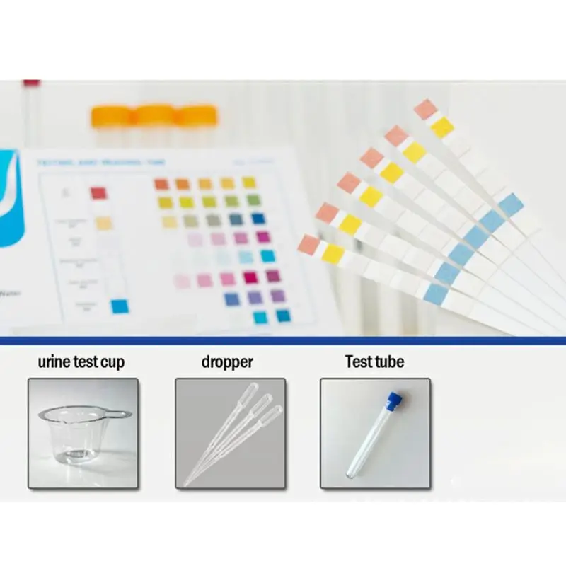 50 шт. 7в1 бром рН Щелочность нитрит хлор твердость тест на воду полоски реагент