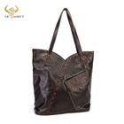 Сумка-тоут женская, из натуральной кожи, 26 дюймов