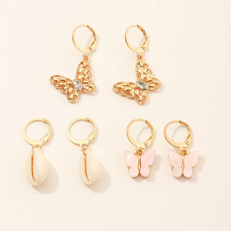 2020 Новое поступление модные милые Подвески из натуральной раковины розовые