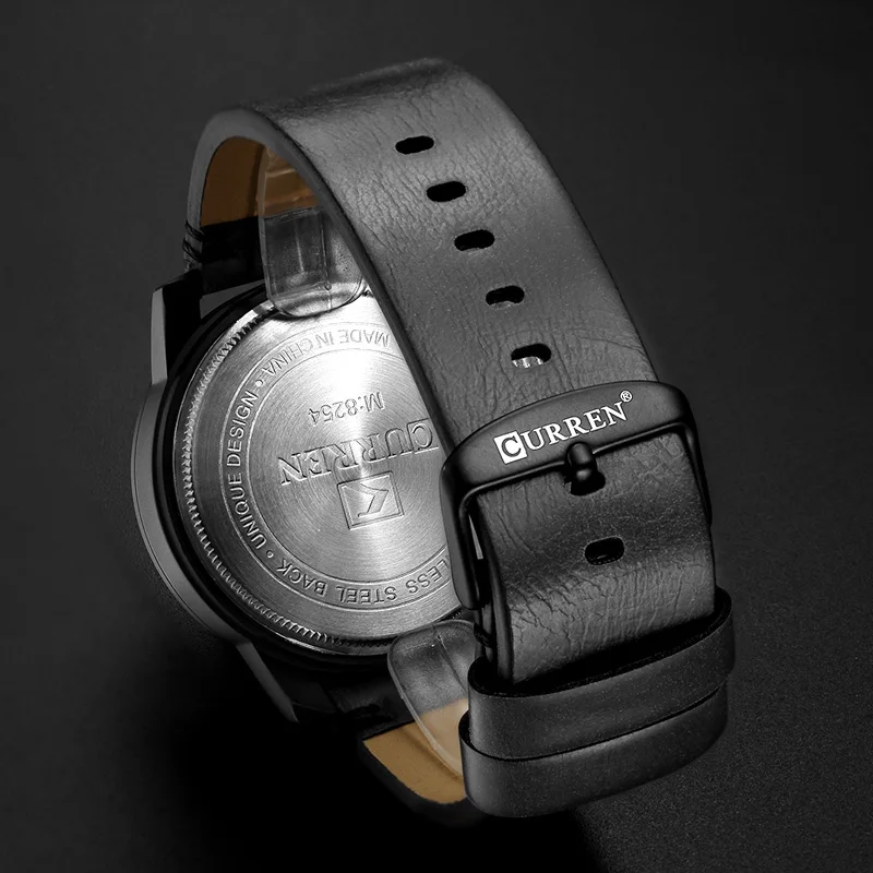 

Casual Men Watch Fashion Business Male Wristwatch Leather Strap Calendar Quartz-watch Clock Horloges Mannens Saat
