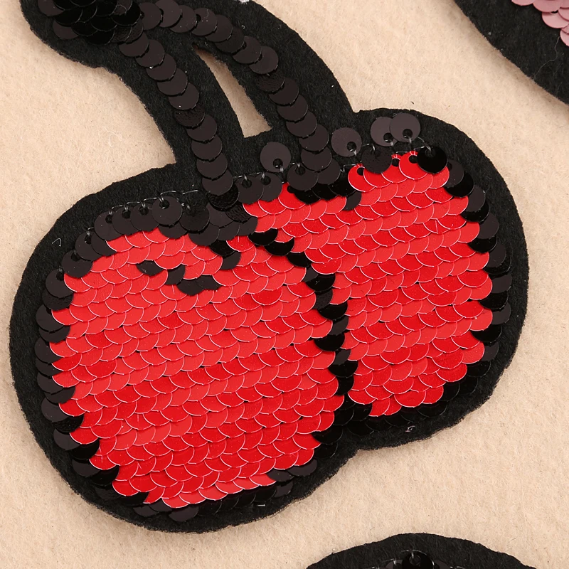 1 шт. двухсторонние нашивки с блестками для кошек одежды сделай сам полоски