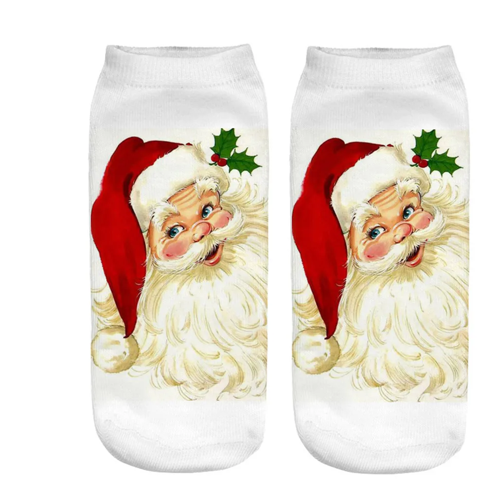 Велосипедный носок дорожный Спорт на открытом воздухе унисекс праздник X-Mas носки