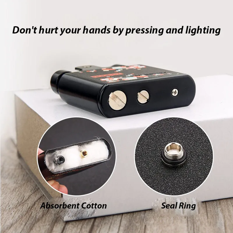 Латунная керосиновая ветрозащитная Зажигалка Honest Torch зажигалка с кремнем