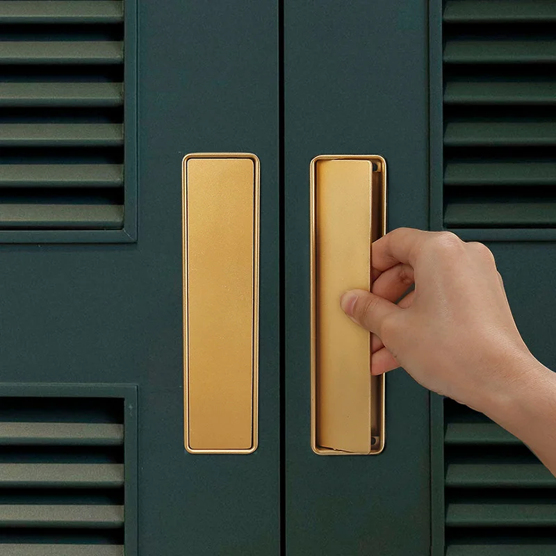 Современная мебель для обувного шкафа ручка Скрытой Двери Простой ящик спальни
