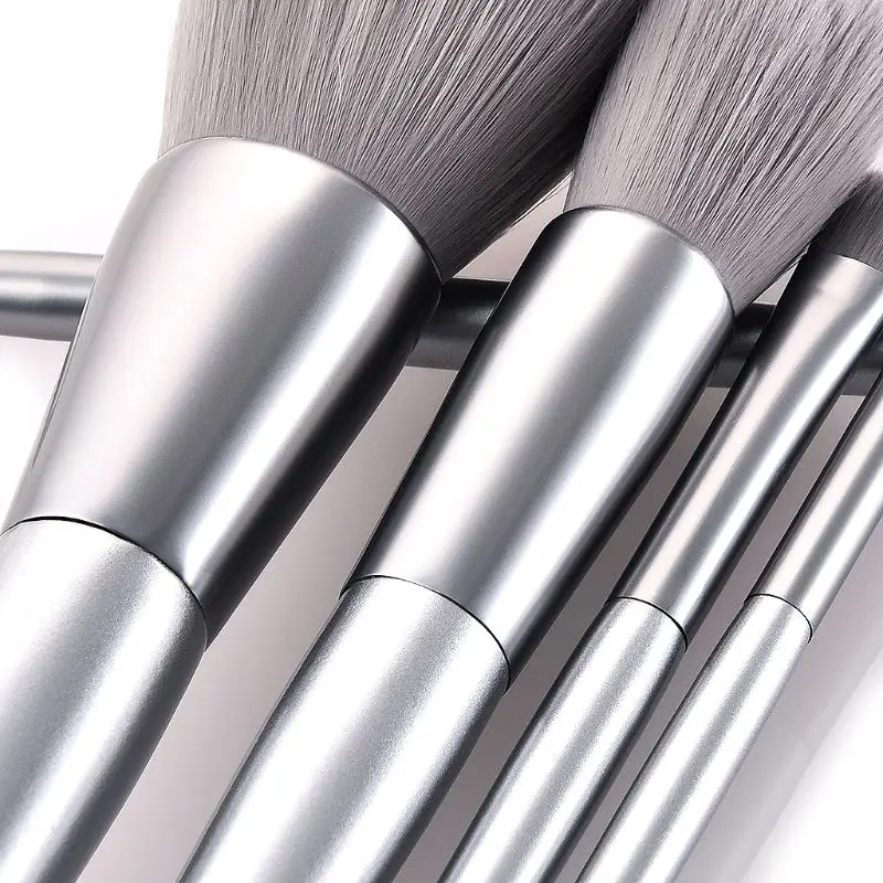 8 шт наборы кистей для макияжа тональный крем лица пудра румяна карандаш глаз