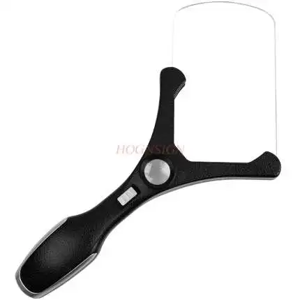 

Handheld reading magnifier 25 times with led light portable clear times repair electronic circuit stamp coin identification