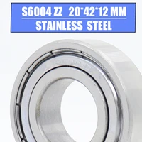 s6004zz bearing 204212 mm 10pcs high quality s6004 z zz s 6004 440c stainless steel s6004z ball bearings for motorcycles