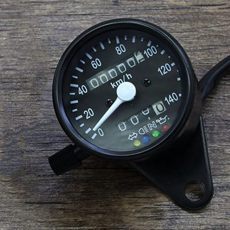 Универсальный мотоцикл одометр светодиодный Ной подсветкой KM/H спидометр датчик