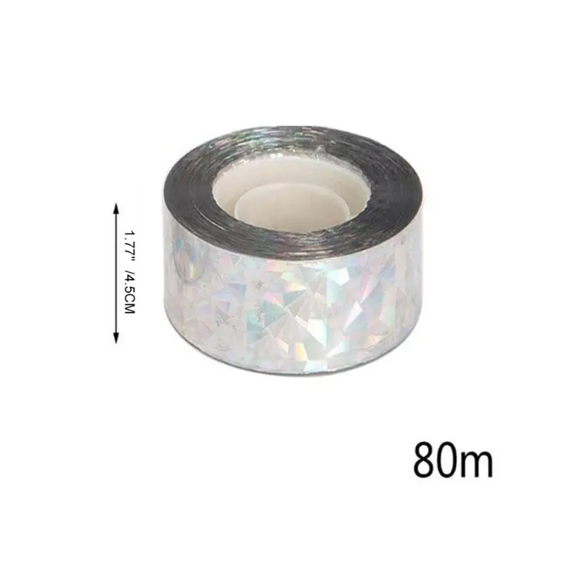 Лента для защиты от птиц голографическая двухсторонняя Светоотражающая