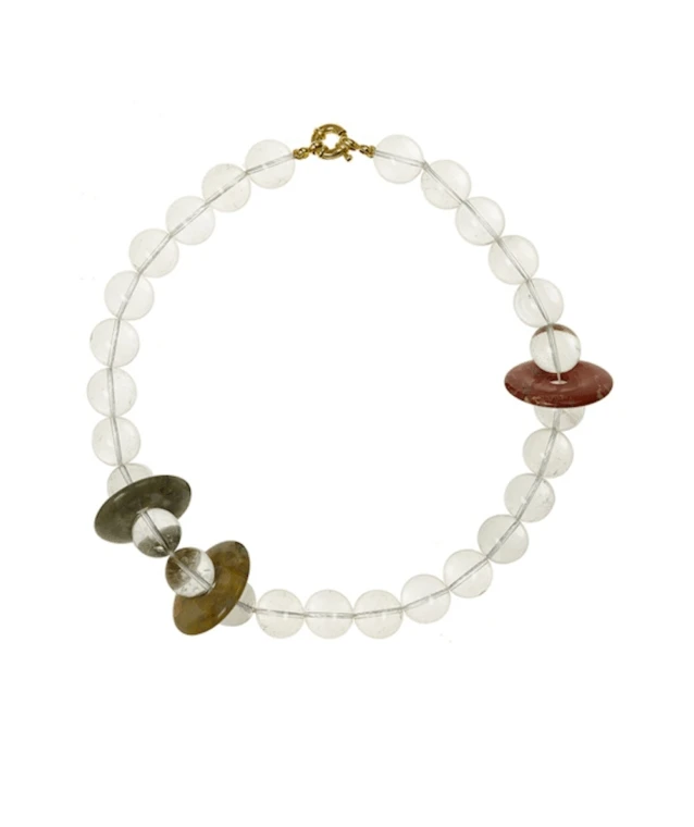 necklace 2 Жемчужное ожерелье с жемчугом из жемчуга с жемчугом и жемчугом в форме сердца из лазурита, Женское Ожерелье из кварца - Окраска металла: necklace 2