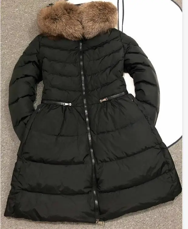 Новинка 2021 зимняя куртка из натурального меха женские пуховики женская верхняя