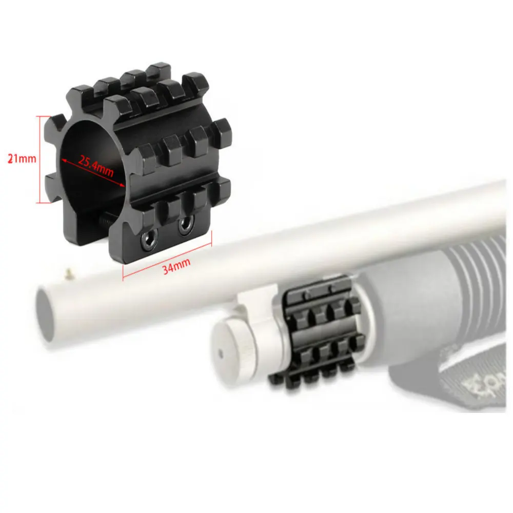 Тактический Кронштейн для винтовки 1 дюйм держатель трубки журнала тройная рейка