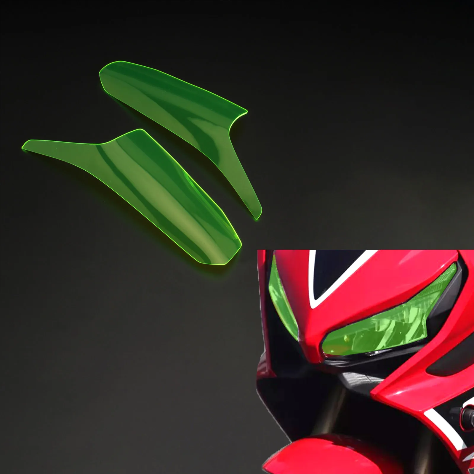 

Artudatech Front Headlight Lens Guard Protect Lamp Lens Fit For Honda Cbr 650 R 2019-2021 Motorcycle Accessories