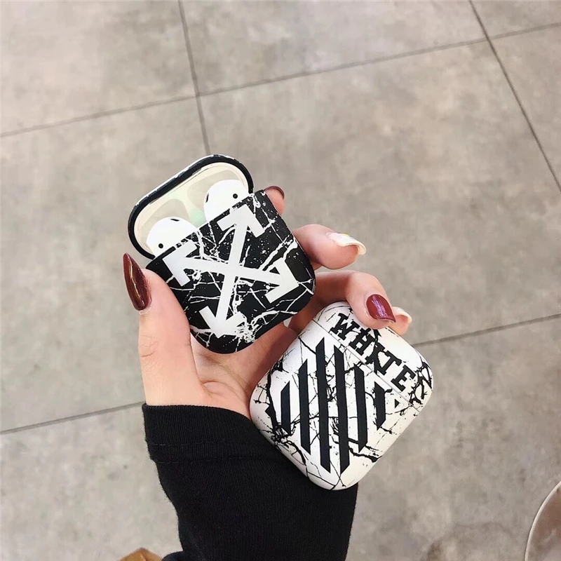 Чехол для багажа AirPods фирменный силиконовый чехол Bluetooth наушников 1/2 поколения