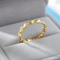 bohemian vintage leaf rings for women bijoux gift female gold leaves branch shaped finger rings anillos wholesale jewelry gift