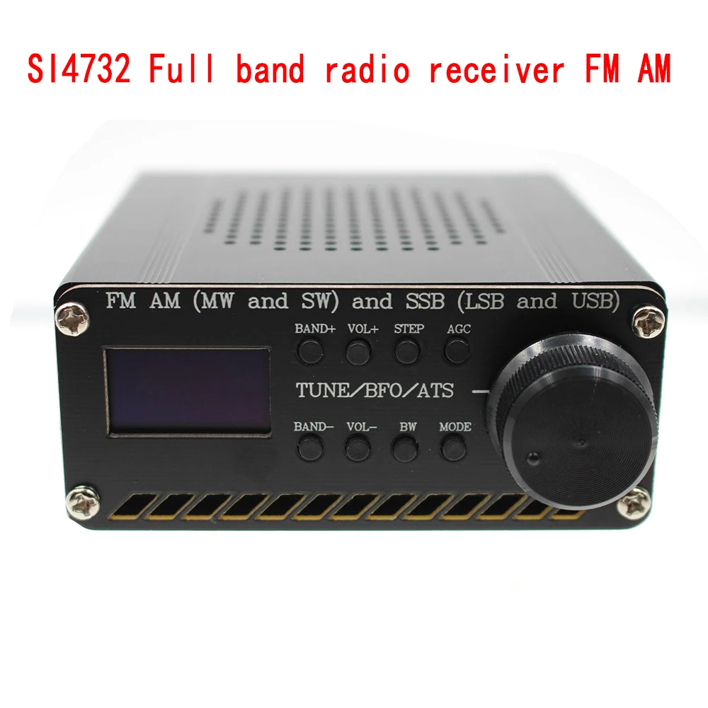 SI4732 Полнодиапазонный радиоприемник FM AM (MW и SW) SSB (LSB USB) с литиевой батареей +