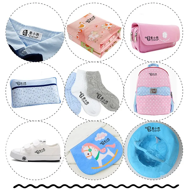 Игрушечный штамп имя печать водонепроницаемый и не выцветает одежда Diy