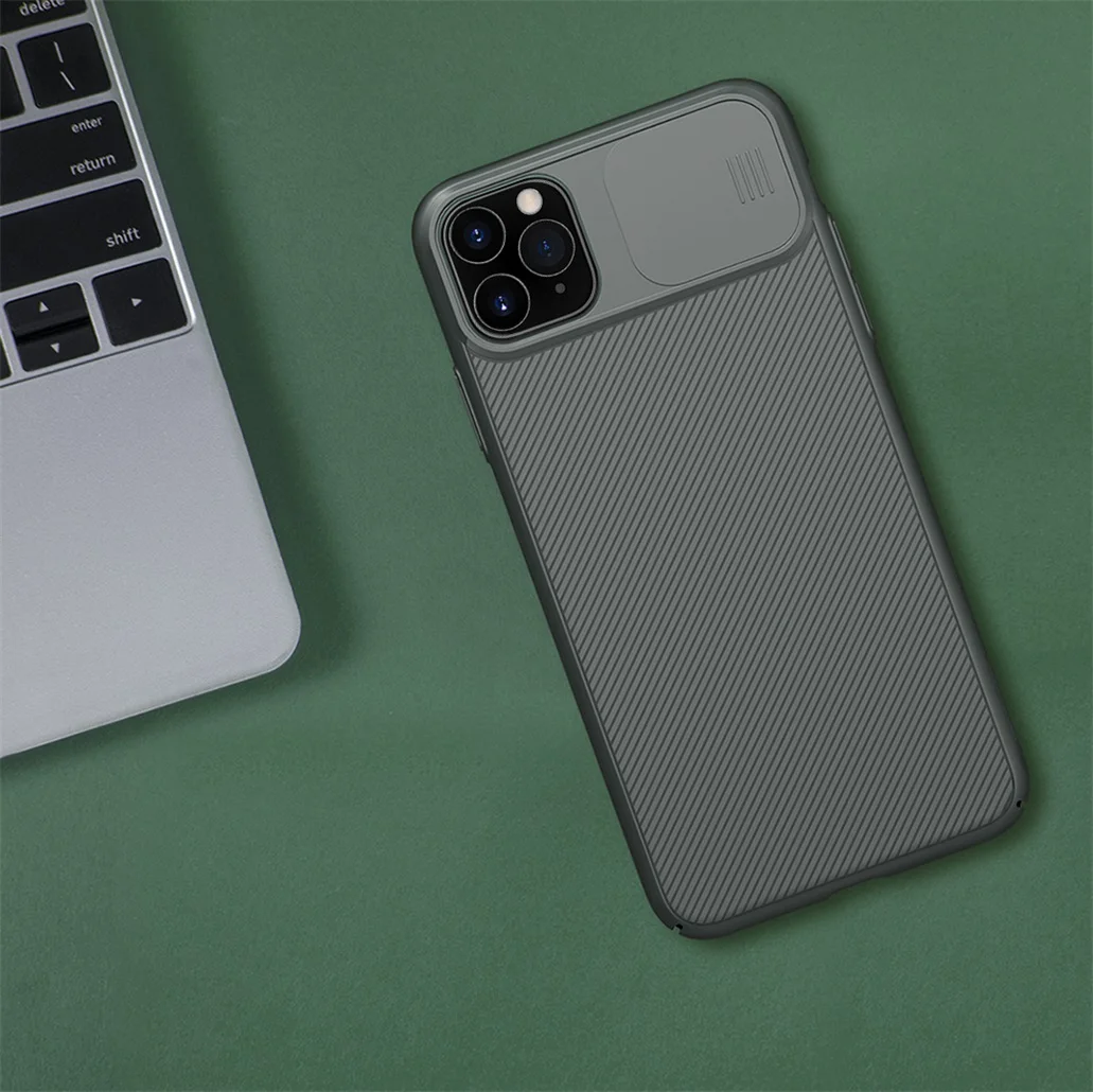 Для iPhone 11 11 Pro Max чехол NILLKIN CamShield чехол слайд-камера крышка защита конфиденциальности Классическая задняя крышка для iPhone11 Pro
