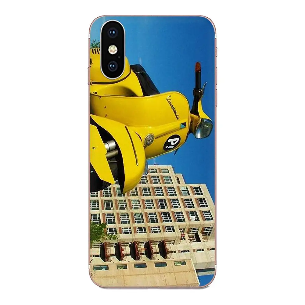 Vespa скутер Роскошные модные 2d ТПУ чехлы для Galaxy Alpha Note 10 Pro A10 A20 A20E A30 A40 A50 A60 A70 A80 A90 M10