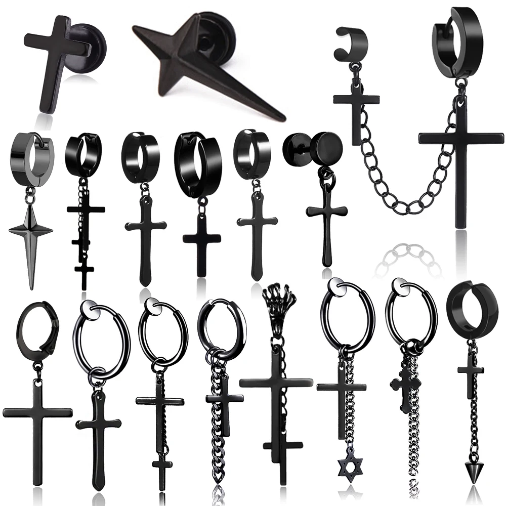 Серьги для женщин крест Китая по оптовым ценам преувеличенный классический