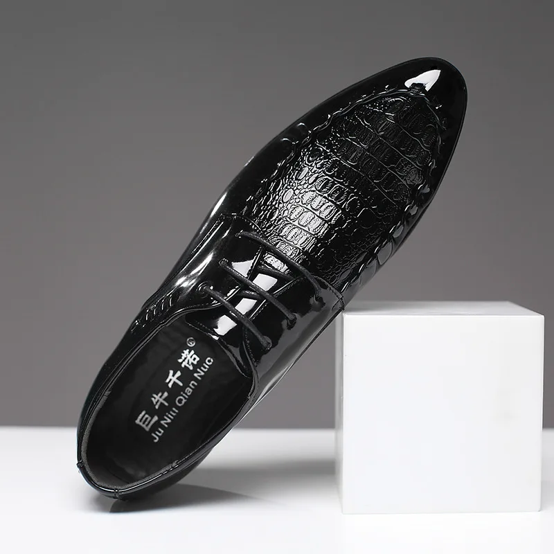 Мужские кожаные туфли оксфорды SexeMara роскошные Брендовые повседневные Мокасины