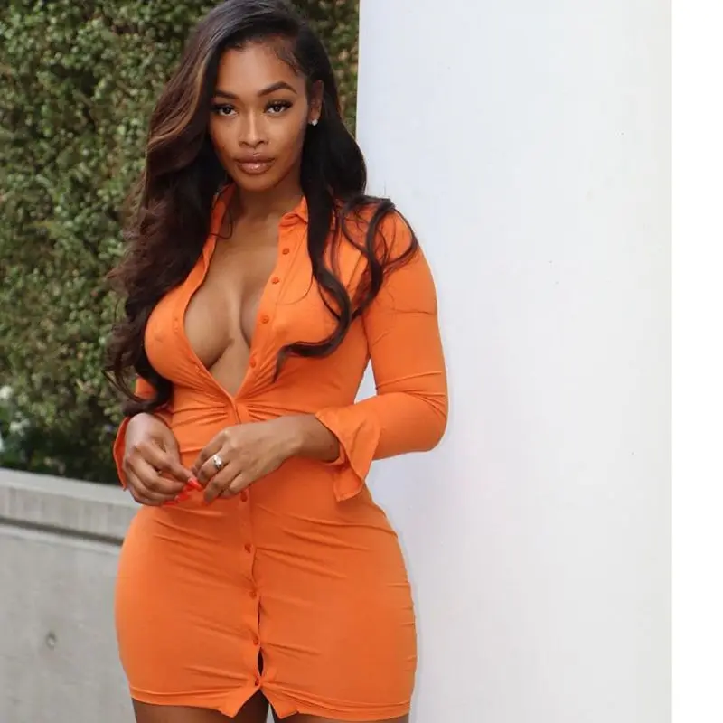 

Sexy Plus Size Long Sleeve Mini Dress for Women Streetwear Y2K Cut Out Summer Festival Clothes Lounge Wear Fall Dresses