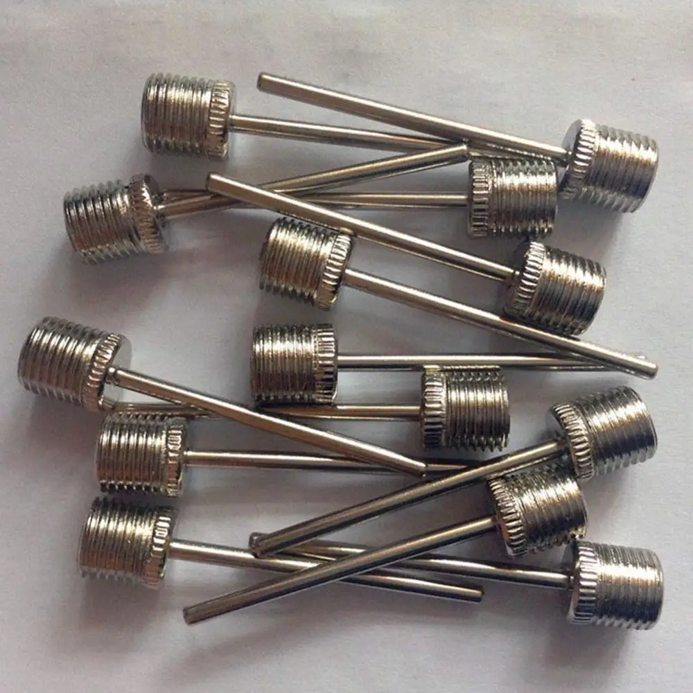 

10 Pcs/Set Sports Inflating Needle Pin Ball Air Pump Nozzle Football Basketball Soccer Sports Ball Inflation Pump Air Valve MVI