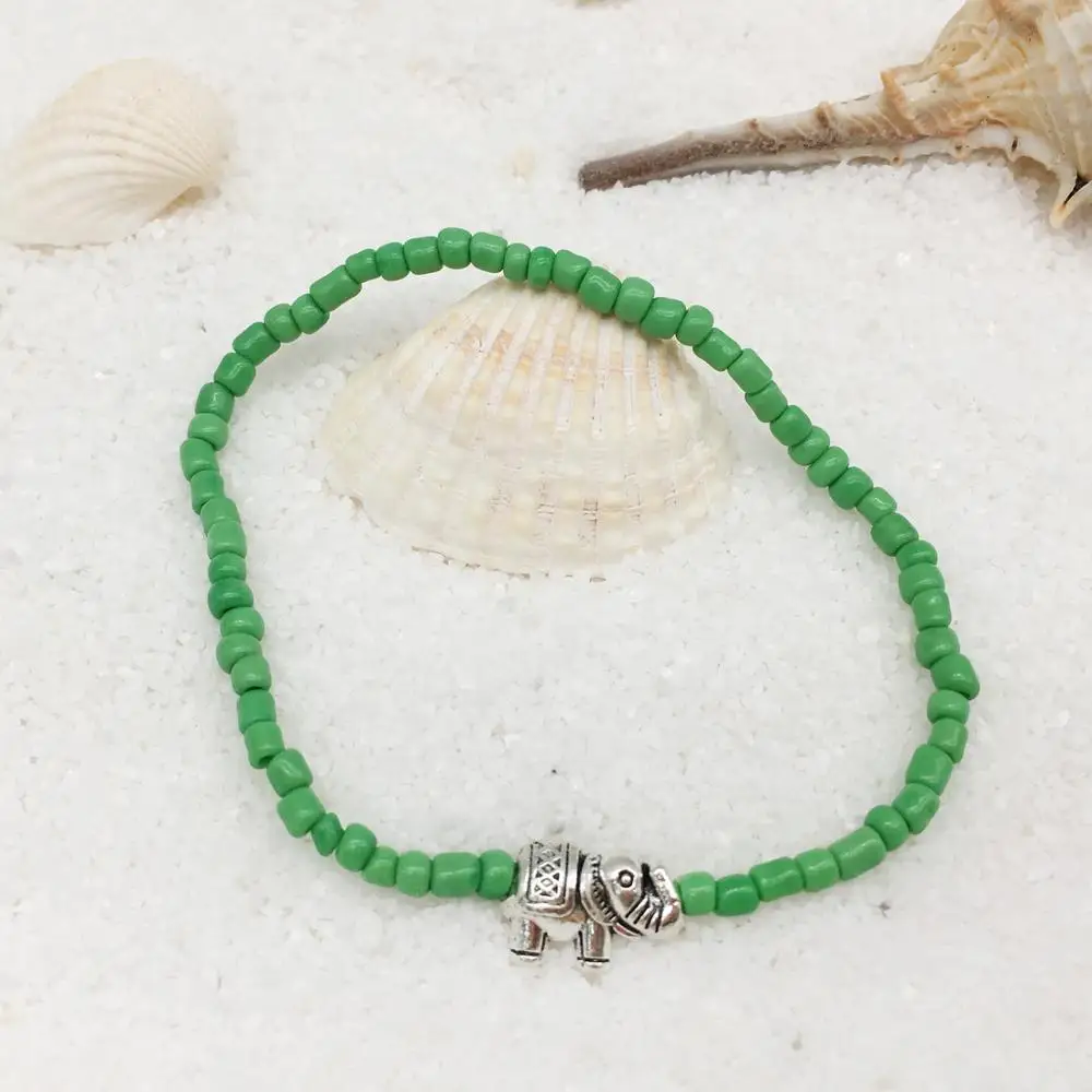 Женский браслет с бусинами OMY 2020 пляжный черепахой и сердечком из бисера