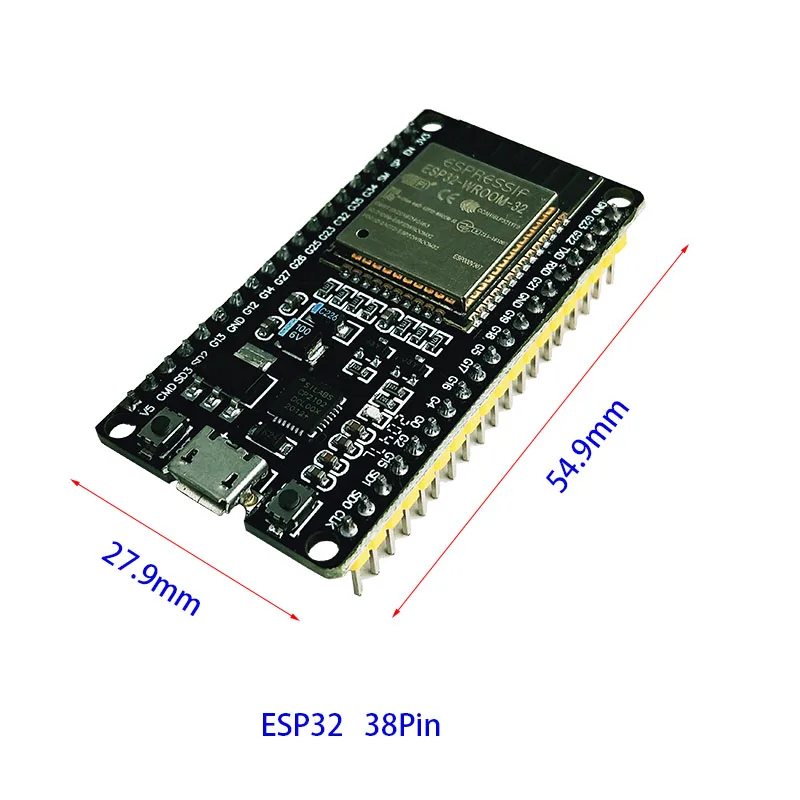 ESP-WROOM-32 макетная плата WIFI + Bluetooth двухъядерный процессор с низким