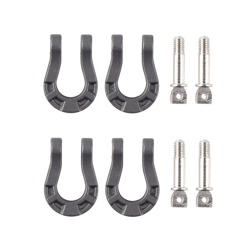 4 шт. металлический бампер D образное кольцо буксировочный крючок для
