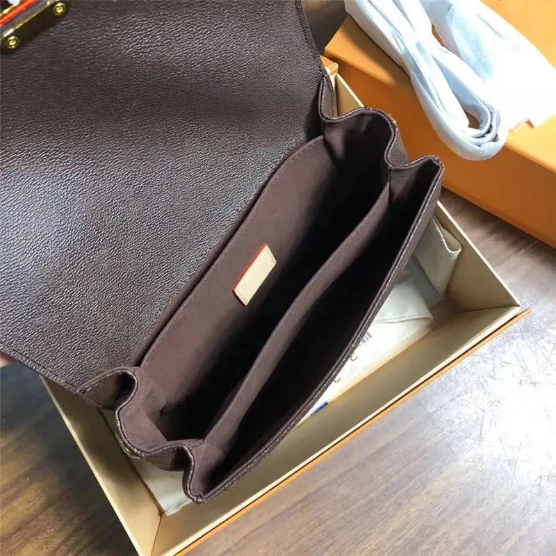 

Women luxury real leather handbag high quality messager bag monogram canvas Metis handbag shoulder bag Size 25