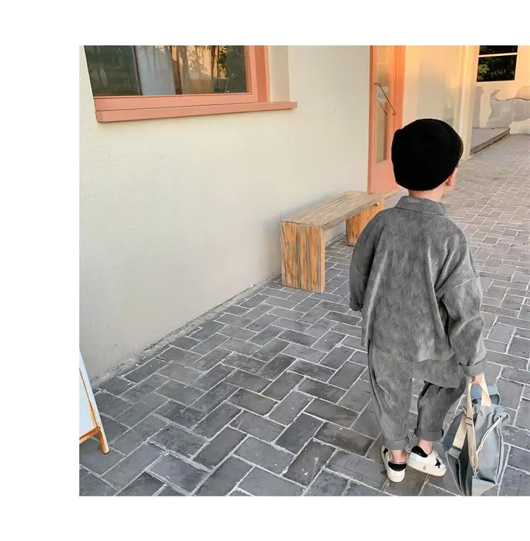 

Children's Autumn Clothing Sets 2021 New Children's Cardigan Trousers Fashion Two-piece Suit