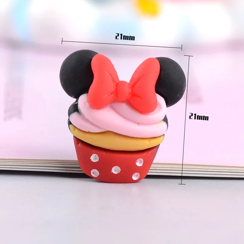 Kawaii плоские &quotсделай сам&quot с имитацией Мороженое Торт Смола Кабошоны плоской