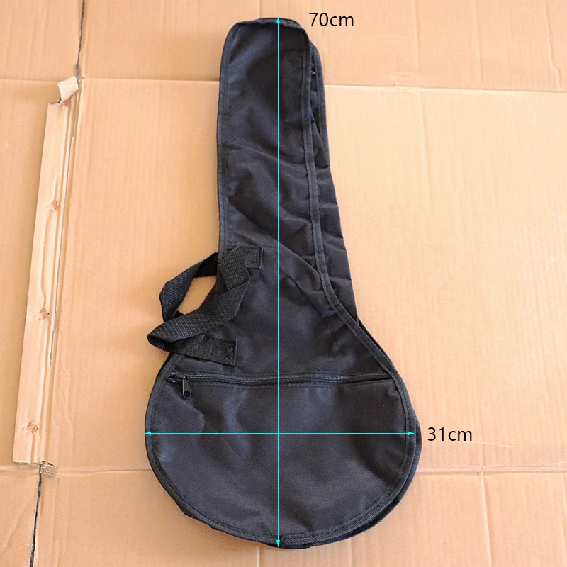 

Black Backpack Mandolin Bag Waterproof Polyester Material Mandolin Case Mandolin Cover for Mandolin