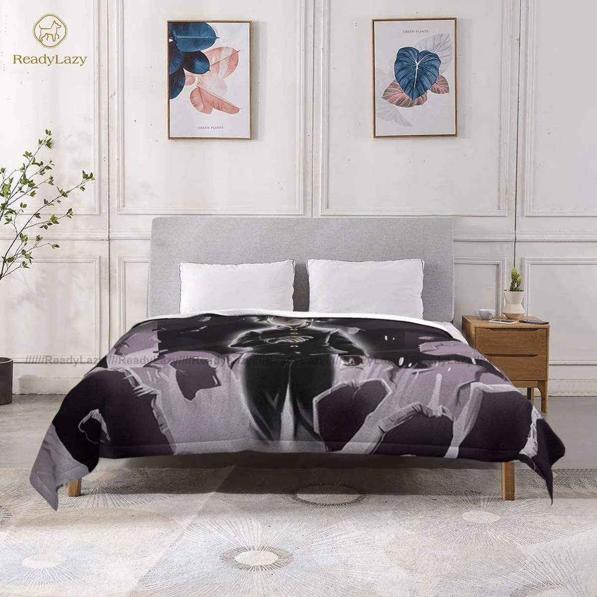 

Kageyama Blanket Novelty Sherpa Fleece Blanket Cold Super Soft Fashion Bedspread