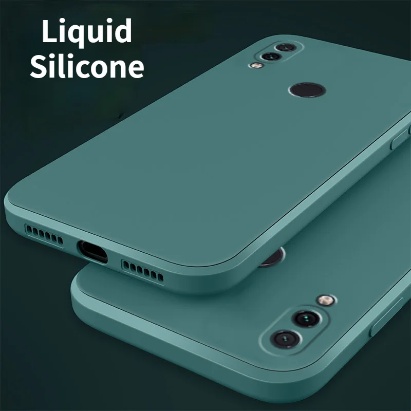 

Funda Original Soft Candy Phone Case for Xiaomi Redmi Note 7 Pro 7S Note7S Note7Pro Liquid Silicone Camera Protective Back Cover