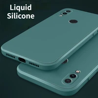 funda original soft candy phone case for xiaomi redmi note 7 pro 7s note7s note7pro liquid silicone camera protective back cover
