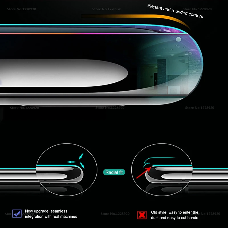 Гидрогелевая пленка 9D для Samsung Galaxy Note 10 Pro Plus A50 A70 A30 A20 A10 A40 прозрачная защитная