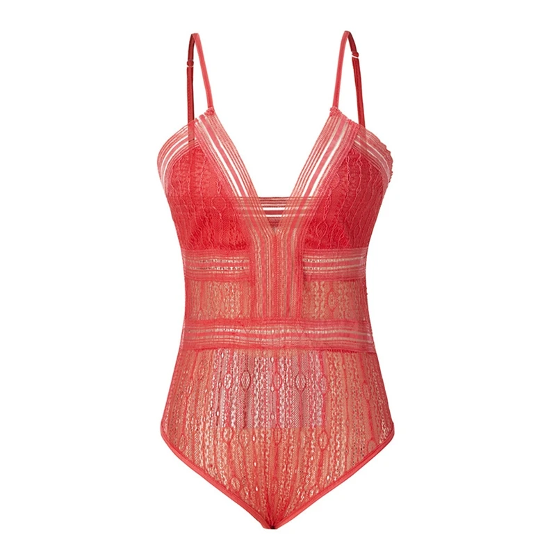 Женские кружевные комбинезоны 2019 сексуальный тонкий комбинезон модное с лямками