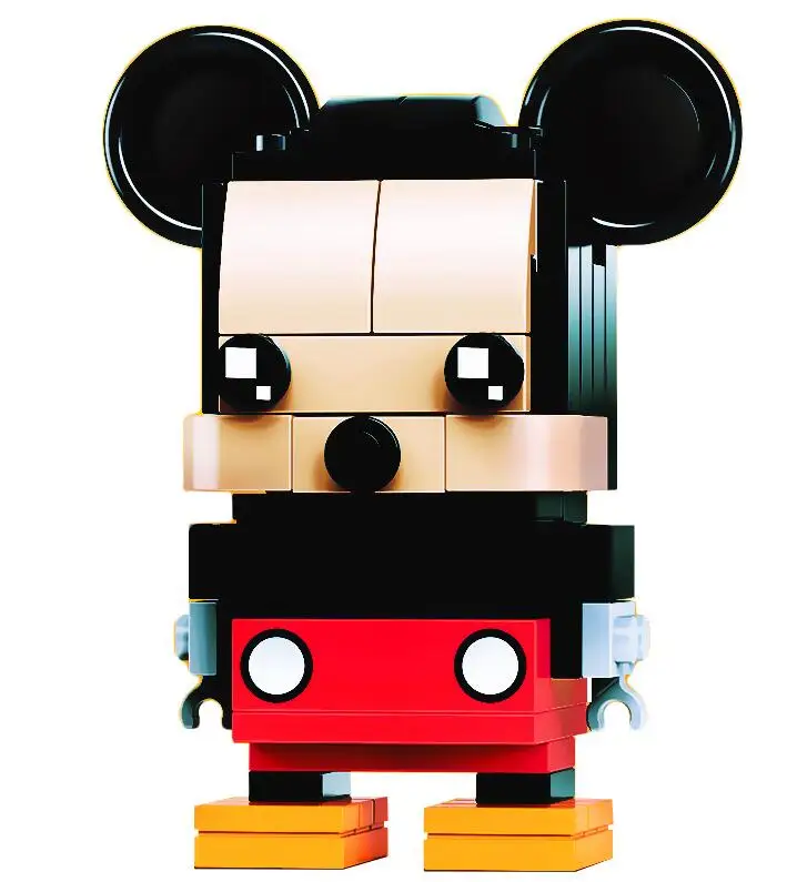 Brickheadz мини супер герой фигурки Микки DC Justice Marvel brick Heads Железный человек паук Строительные блоки детские игрушки
