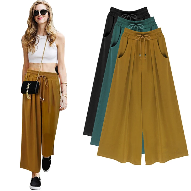 Модные женские брюки-Слаксы и широкие брюки для отдыха | Женская одежда